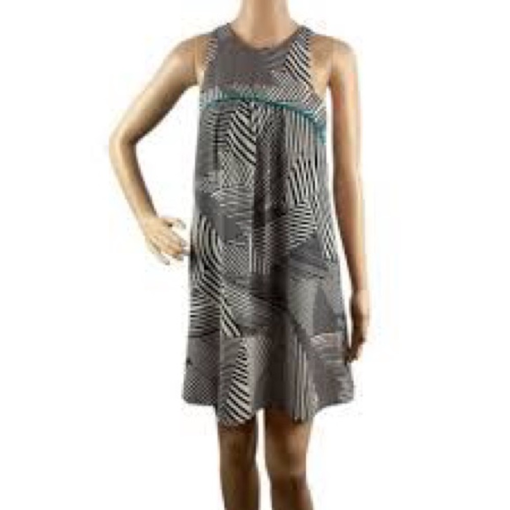 NWT THML Women's striped Sleeveless Mini Dress